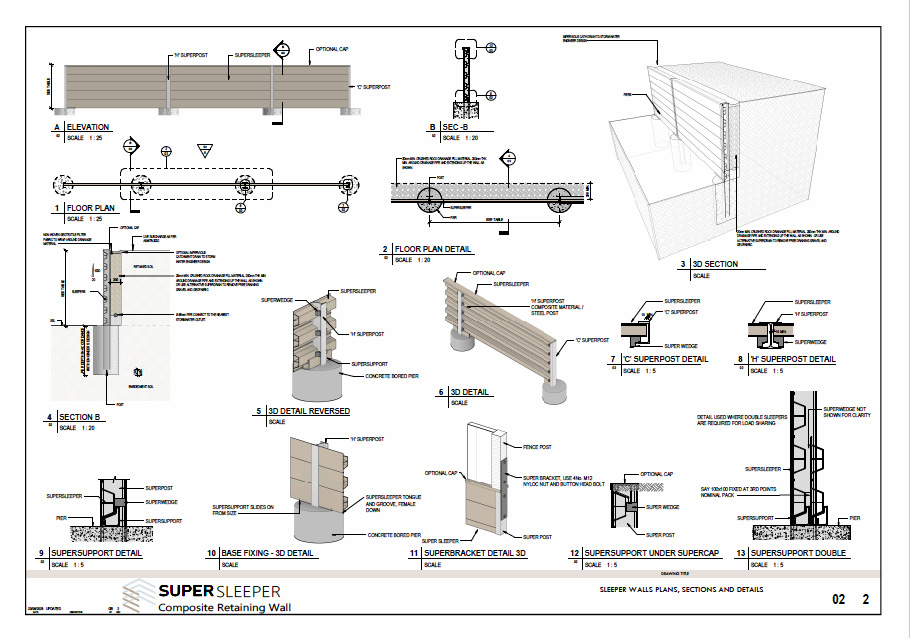 Technical Guide: Super Sleeper installation drawing - nov25